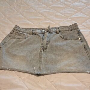 SHEIN Light Blue Denim Apparel